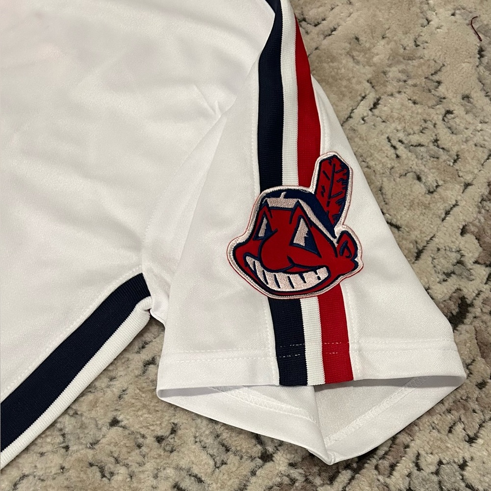 Majestic Authentic Cleveland Indians Manny Ramirez Throwback Jersey Men’s Sz: XL - Picture 5 of 8